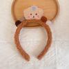 Adorable Bear Plush Headband for Women - Face Washing Hair Accessory and Makeup Headdress for Autumn and Winter