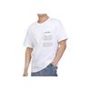 Salomon Letter Round Neck Pullover Short Sleeve T-Shirt Unisex T-Shirts White LC2249100