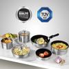 Kitchencook FLEX10 10-piece Stainless Steel Pot Set