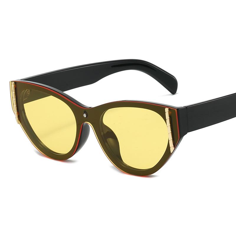 Cat Eye Shape Woman Sun Glasses Korean Stylish UV400 Protection Sunglasses Men Hiking Fishing Sun Glasses for Women