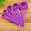 5Pcs/set Kitchen Measuring Spoon 1.25-15ML Coffee Teaspoon Sugar Scoop Baking Cooking Kitchen Measuring Cups with Scale Tools