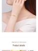 Joyful Expression Women's Ethnic Bracelet, Retro High-End Agate Jewelry, S925 Silver Niche Accessory