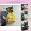 Stylish Lightweight Canvas Backpack For College Students In Trendy Black Pink White And Yellow Colors