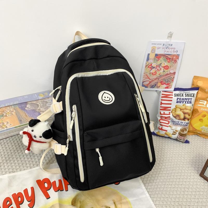 Schoolbag schoolbag Korean version ins high value student bag travel backpack large capacity junior high school high school backpack female sweet