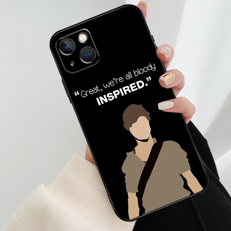 The Maze Runner Qoutes Phone Case For iPhone 17 Pro Max 16 15 14 11 12 13 Pro Max mini 15 16 Plus 16e 17 Air Cover