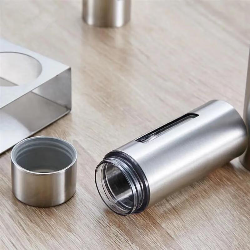 304 Stainless Steel Dining Table Seasoning Dispenser Set
