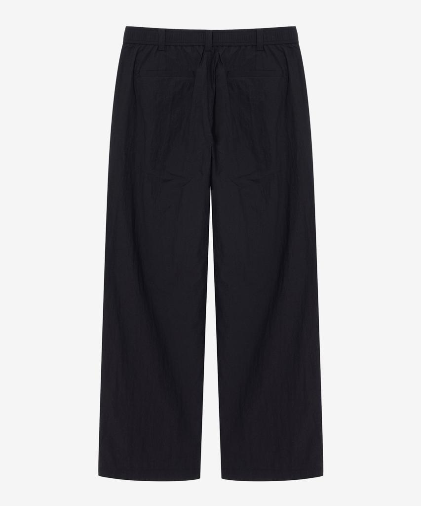 MINDBRIDGE [All Day Cool] Wide One-Pleat Full Elastic Waist Pants - 2 Colors