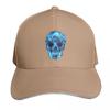 Electric Blue Sugar Skull Baseball Cap Tactical Cap Horse Hat Luxury Cap Hiking Hat Unisex Womens