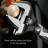 A25F-Spanner Verstellbarer Schraubenschlüssel CR-V Stahl Mechanikerwerkstatt Handreparaturwerkzeuge Auto Fahrrad Schraubenschlüssel Große Öffnung Spanner