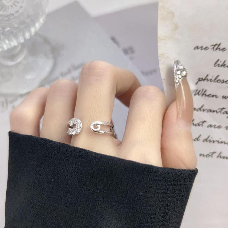 

Stylish European & American Open Ring - Women s Versatile Trendy Brooch, Cold and Indifferent Style