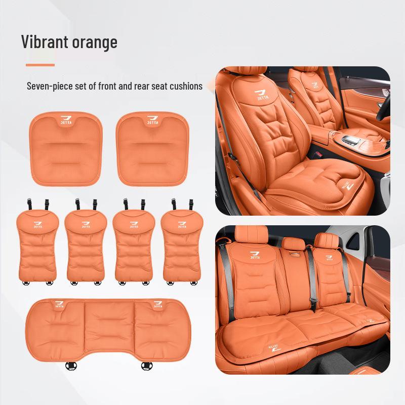 Jetta Car Seat Cushion for VS5/VA3/VA7/VS7: High-Grade Breathable Ventilation for All-Seasons