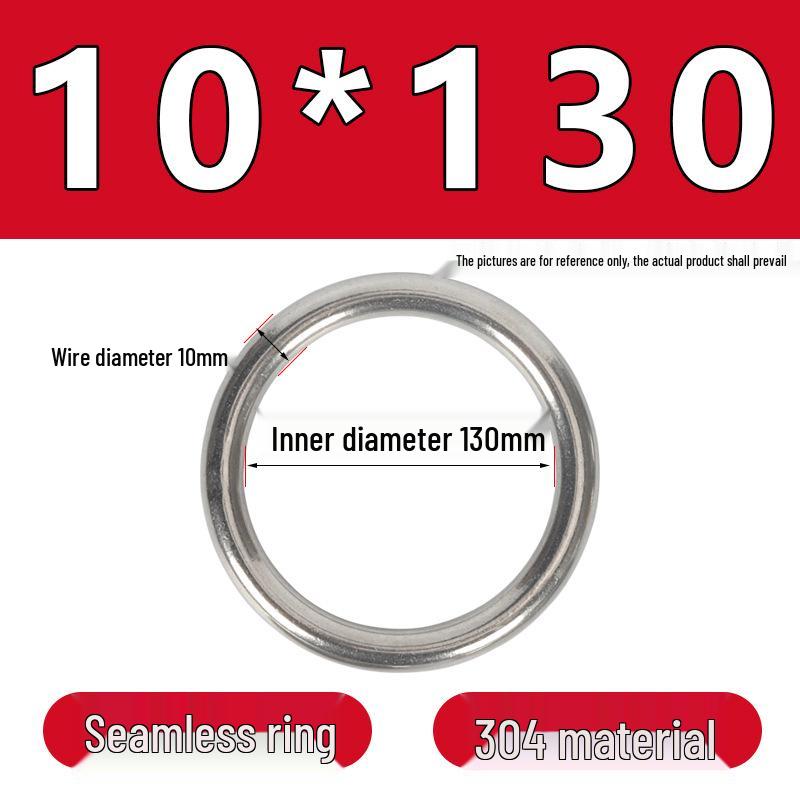 Stainless Steel Seamless O-Ring: Corrosion-Resistant Accessory for Handbags and Pet Gear