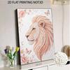 DIY Pearl Embroidery Diamond Painting Kit Majestic Lion Sparkling Beads Art Craft Handmade Decoration Gift for Home