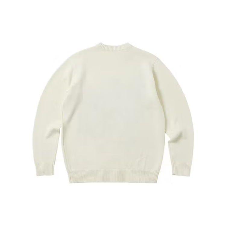 Palace Temptation Knit Cream Unisex Tops P24KW012