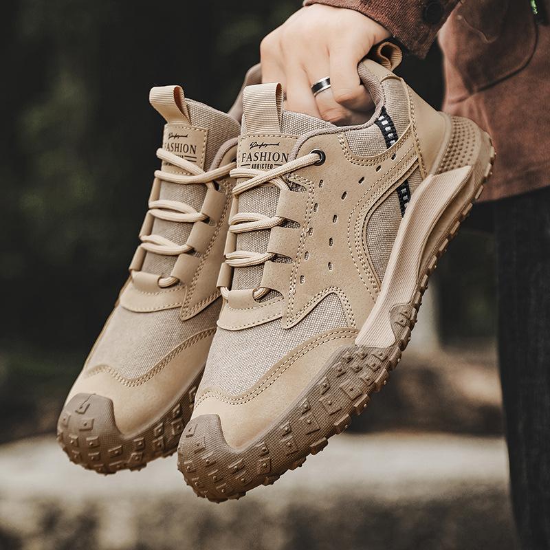 

Oulylan Outdoor Anti Slip Wear-Resistant Lightweight Walking Shoes Men s Hiking Shoes Construction Site Sports Shoes 44