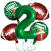 Super Bowl Rugby Aluminum Film Balloon Set Sports Competition Birthday Theme Party Supplies Decoration