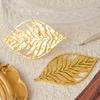 6pcs/Lot Plant Accessories DIY Stainless Steel Flower Leaf Charms For Jewelry Making Bulk Sunflower Rose Pendant Filigree Charm