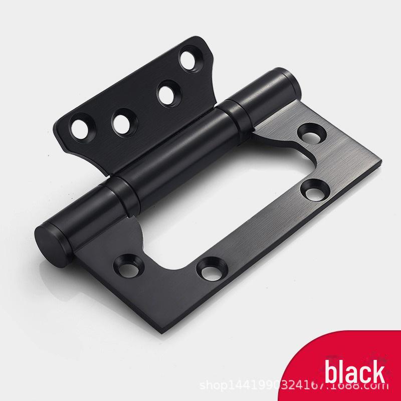 Haoti 4-Inch Stainless Steel Mother-and-Child Hinge for Wooden Doors