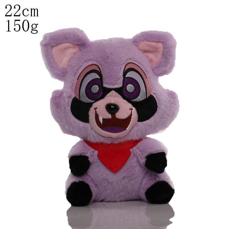 Indigo Park Rambley Plush Toy Doll 20-26cm Macaws Mollys Fings Leon Rambley Raccoon Plush Soft Stuffed Animals Toys Gift