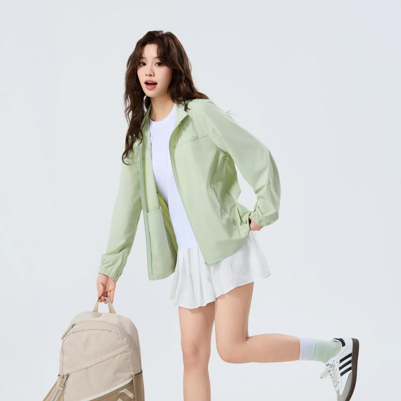 

2025 Женская и мужская летняя куртка из ледяного шелка с защитой от УФ-излучения UPF50 M