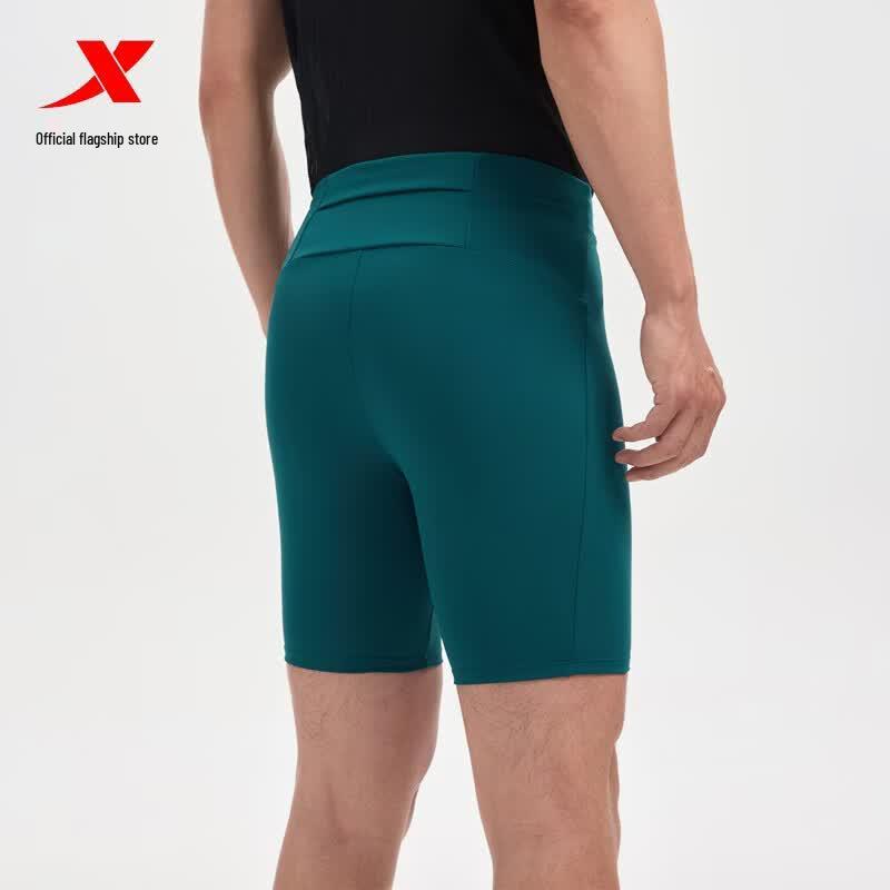 Xtep Men's Half-Elastic Running Shorts