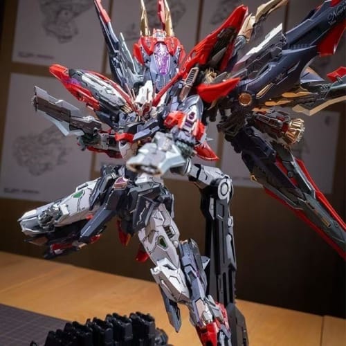 IN ERA + Infinite Nova 1/100 RT-002 NEMESIS Goddess of Vengeance, 10th Anniversary Kit, Assembled Plastic Model