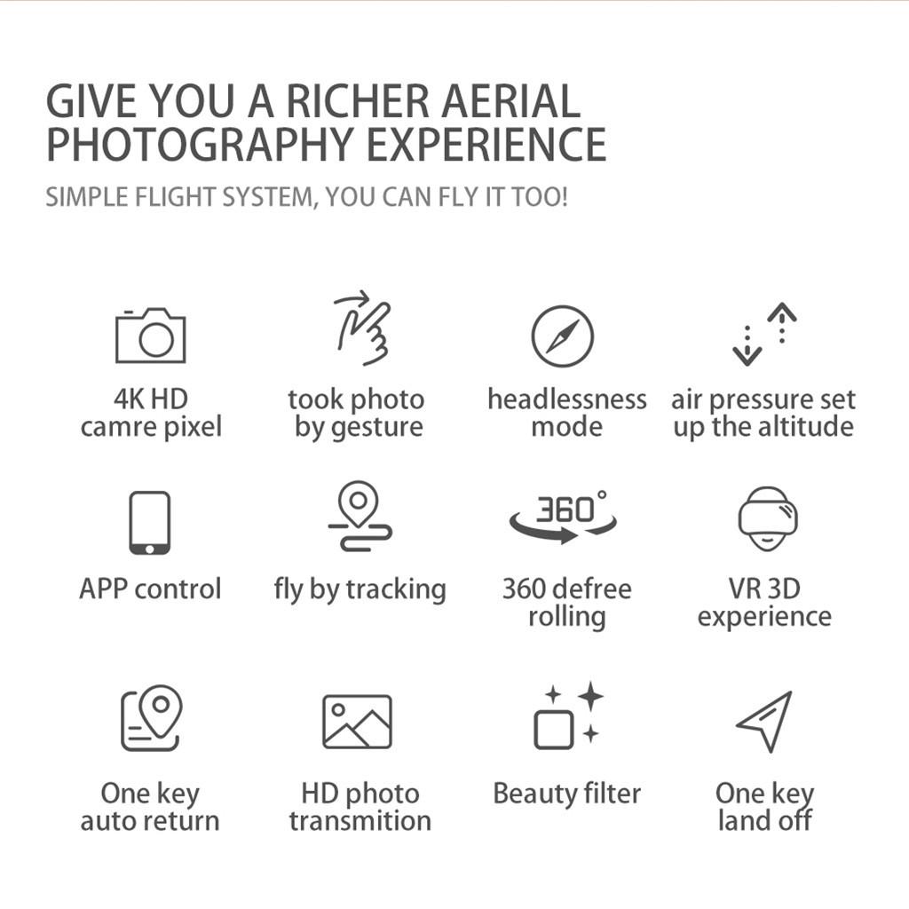 LSRC  Drone 4K 1080P HD Camera RC quadcopter Foldable RC Drones WiFi FPV