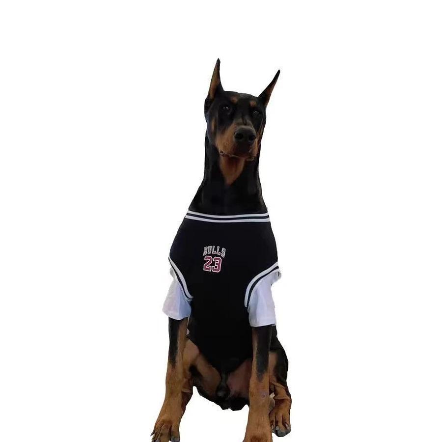 Large Dog Summer Thin Coat Two Piece Jumpsuit for Golden Retriever Labrador & Doberman