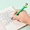 5Pcs Cute Cartoon Kawaii Animal Gel Pens Black Ink Straight Liquid Writing Neutral Pen Student School Office Stationery Holiday Gift Novelty Stationel