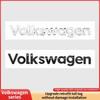 For VW For Volkswagen GTI/CC/V6/V8/Caddy/Jetta/Lavida specific ABS plastic trunk badge sticker silver black decorative label w