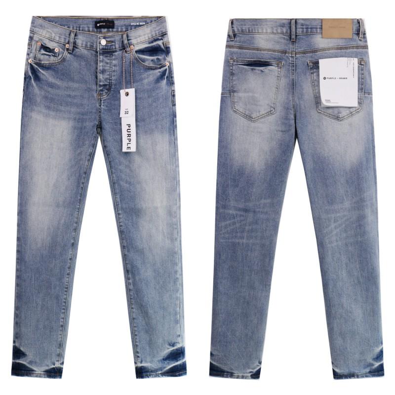 Jeans de Hombre Rectos con Parches Desgastados Estilo Vintage High Street Pantalones Casuales