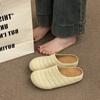 Fashion 2025 Fashion Style Breathable Open-Toe Thick Heel Women's Summer Outdoor Wear Roman Style Hollow Out Slip-On Sandals