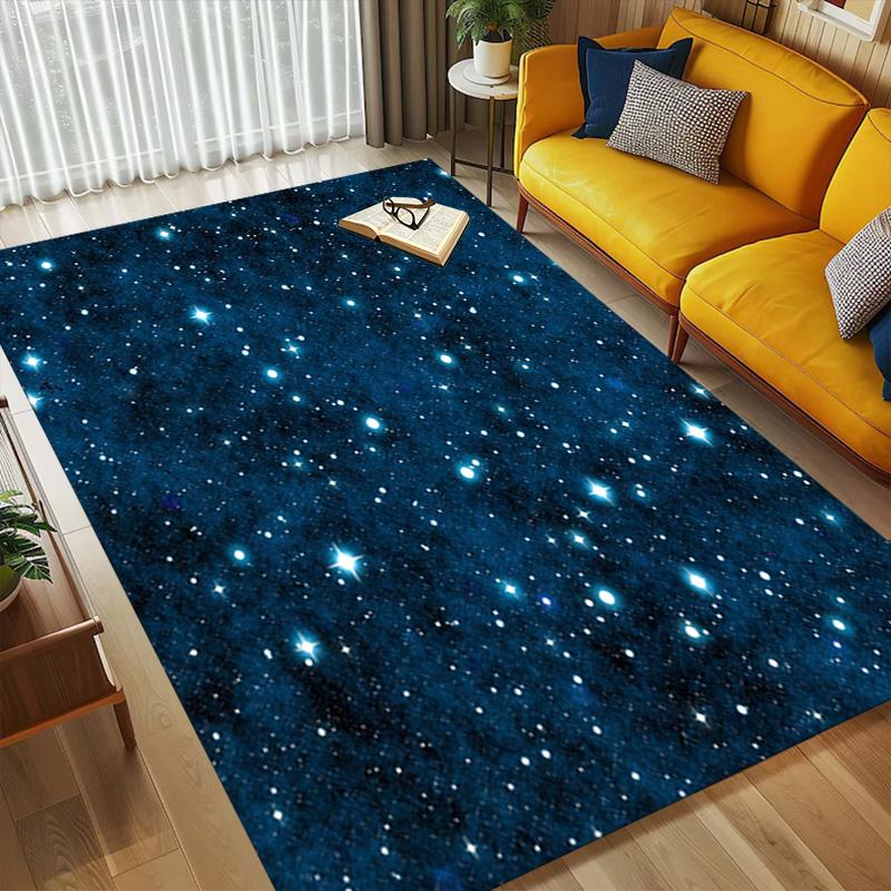 Starry Sky Living Room Nonslip Area Rug Soft Carpet For Bedroom Game Playroom Sofa Office Home Decor Doormat Christmas Gift C9302242