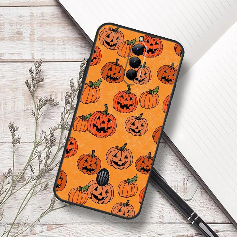 Halloween Pumpkin Horror Case For ZTE Nubia Red Magic 7S 6S 7 Pro RedMagic 10 Air 8S 9S 10S 8 9 10 11 Pro Plus Funda