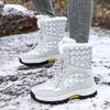2024 Winter Waterproof Anti-Slip Snow Boots with Thick Sole & Velvet Lining
