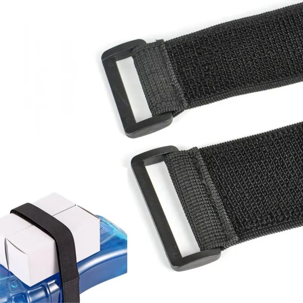 5PCS Nylon Magic Elastic Band Reverse Buckle Extension Strap New Cable Tie Outdoor