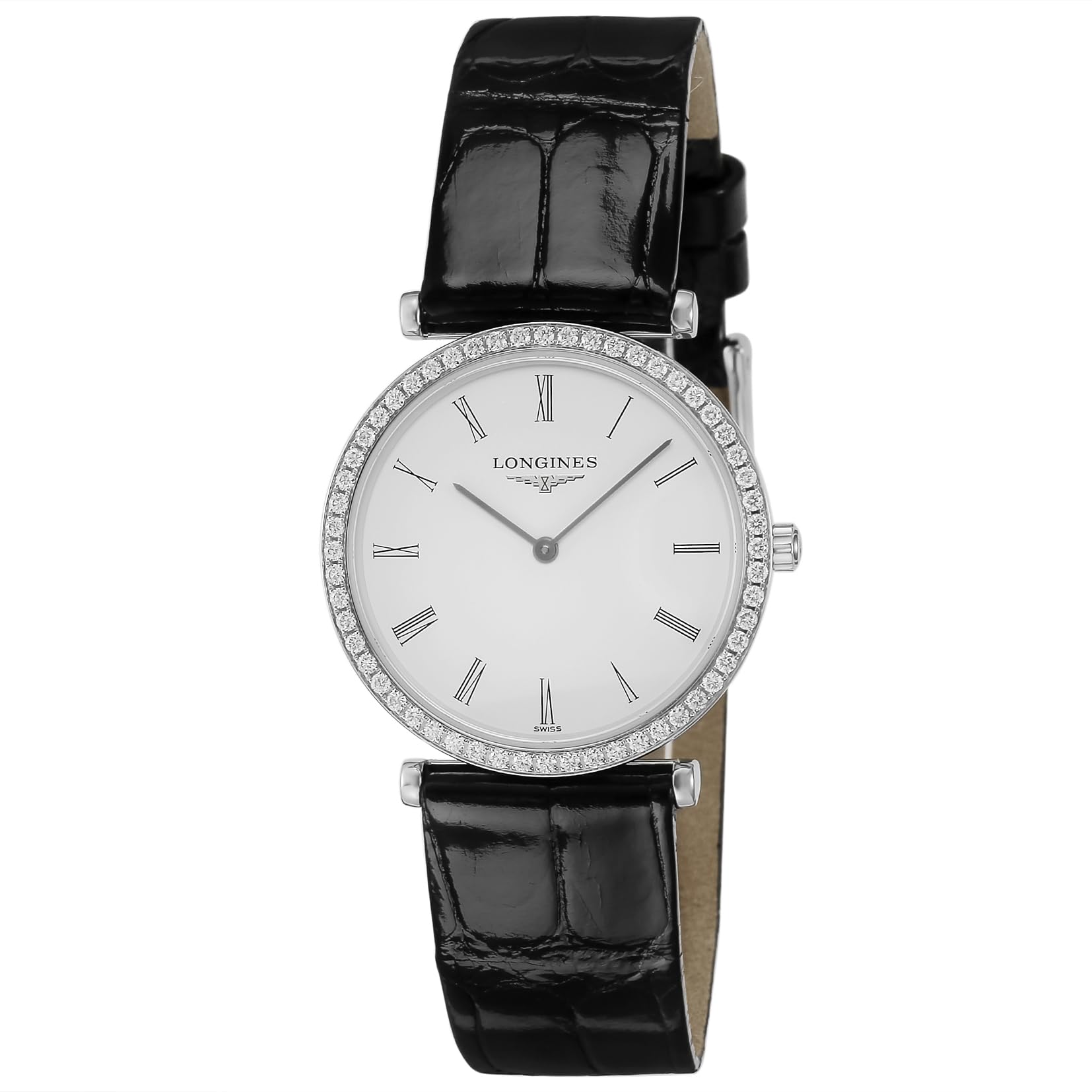 

Watch LA GRANDE CLASSIQUE Grand Classic Quartz Water Resistant for Daily Use Sapphire Glass White Dial Stainless Steel Black [Longines] Women s білий