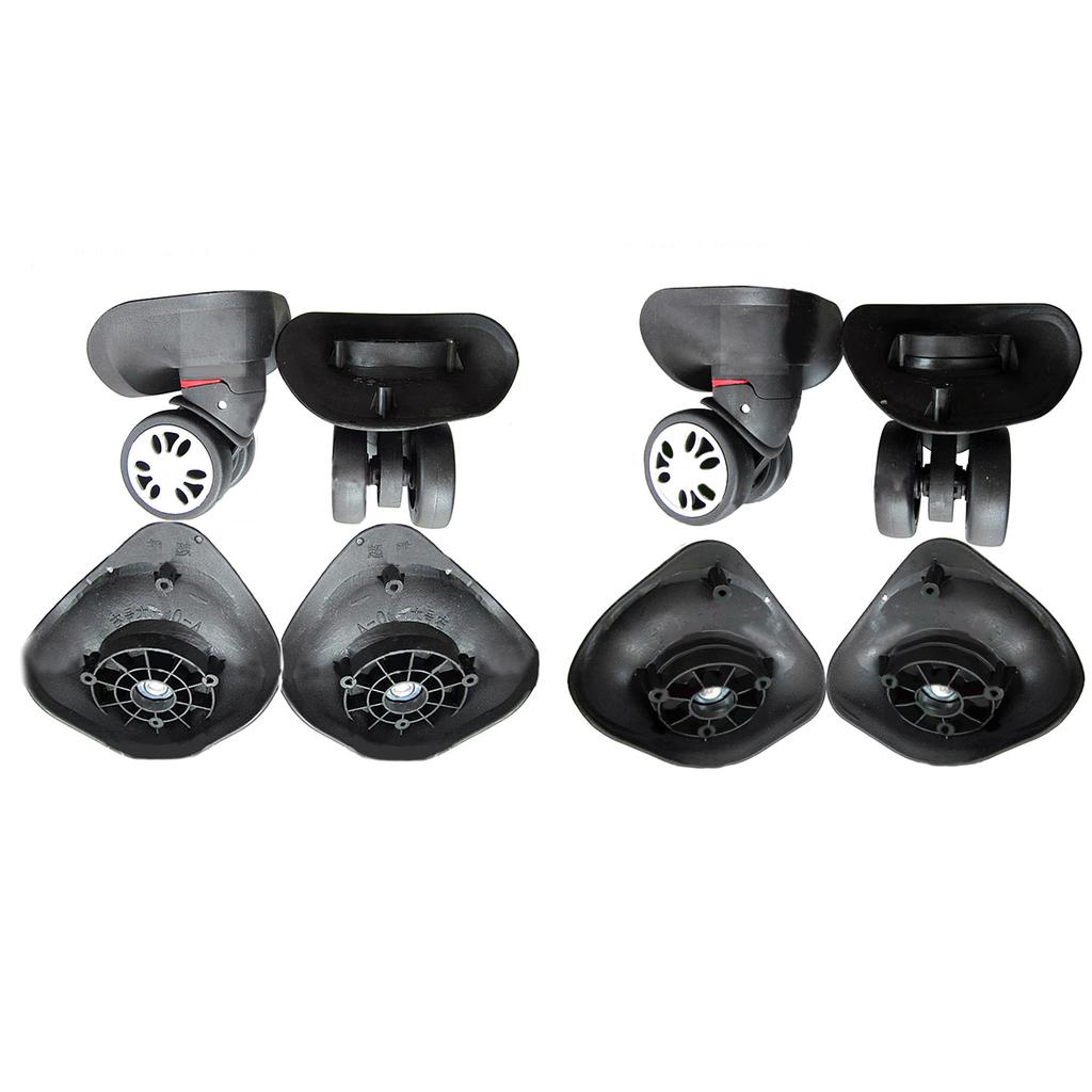 1 Pair Replacement Luggage Wheels Repair Accessories for Travel Suitcases Wheel