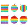 20cm Großes Pop It Fidget Toy Bunt Quetschbar Stressabbau Für Kinder Und Erwachsene