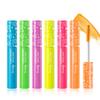 Waterproof Neon Mascara Long Lasting No Smudge Flake Clump Free Bold Colorful Eyelashes Vibrant Pigment for Party Daily Wear