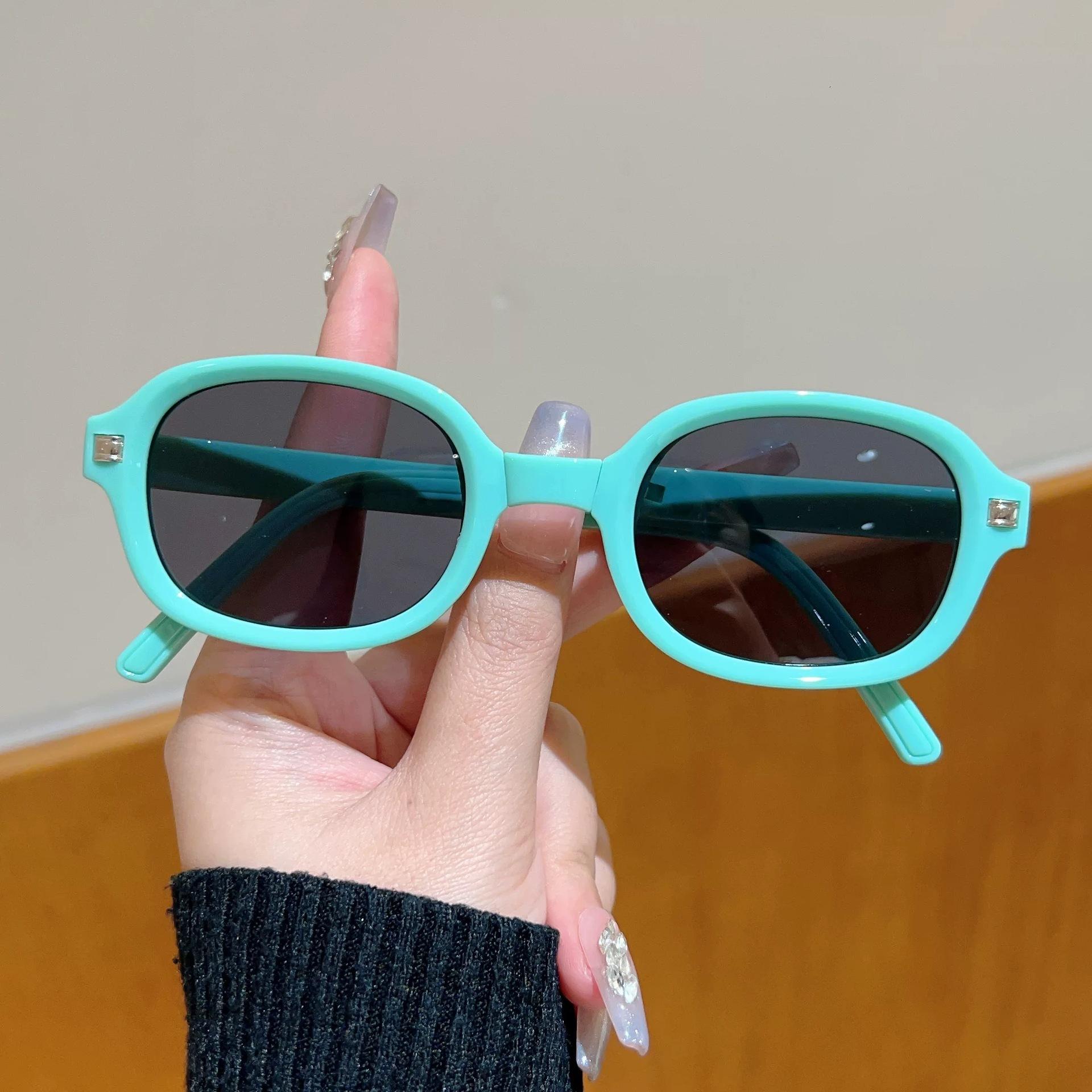 

Детские солнцезащитные очки Складные солнцезащитные очки для мальчиков и девочек Высококачественные модные солнцезащитные очки Солнцезащитные очки Детские солнцезащитные очки зелёный