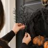 Artificial Black Branches Halloween Fake Leaves Stem Plants Flower Home Decoration Halloween Theme Branch Party Decor Supplies