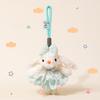 Rabbit Drooping Ear Plush Toy Soft Filled Doll Backpack Pendant Gift Keychain