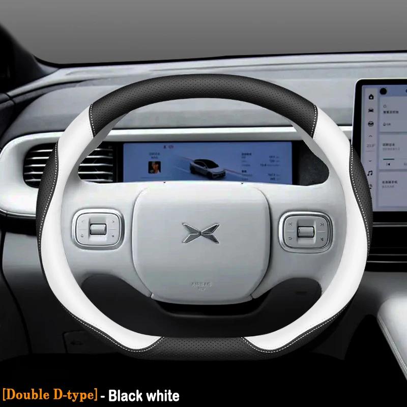 

Car Steering Wheel Cover Wrap Holder for Xpeng G6 P7 P5 G3 G9 High Leather Ultra in AntiSlip Breathable Steering-Wheel Protector