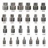 25Pcs Easy Out Bolt Extractor Set Multi-Spline Screw Remover Set  Removing Stripped