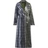 Casaco Longo Original X Ivy Park Houndstooth com Lantejoulas Casaco Feminino Azul HC5954