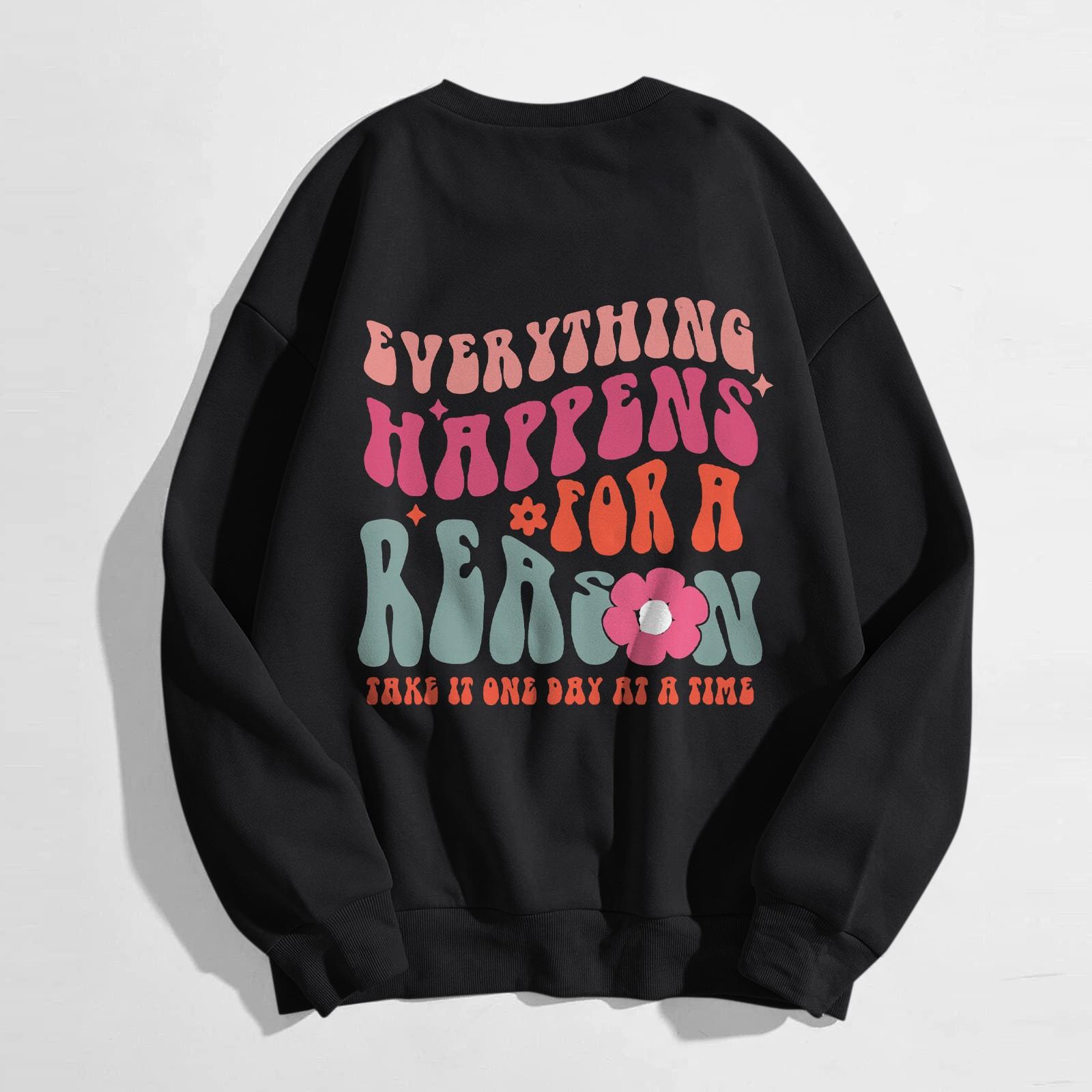 

Жіночі великі пуловери Світшоти Флісові светри Довгі рукави Зима Осіннє вбрання XL чорний