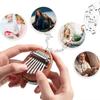 Hediye Müzik Kutusu 8 Tuş Mini Ahşap Kalimba Ruhların Kaçışı Parmak Başparmak Piyano Müzik Kutuları Kız Arkadaş Totoro Doğum Günü İçin Hediye