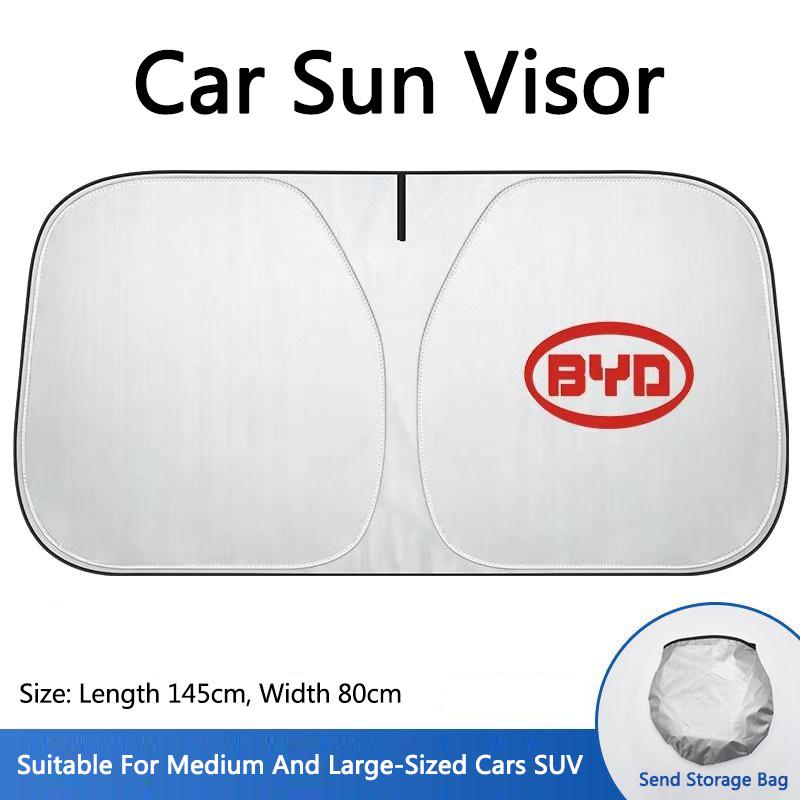 Car Front Shading Car Windshield Sunshade Umbrella For BYD Atto 3 Act Seal Tang F3 E6 Yuan Song Plus EV F0 Qin Han Dolphin S6