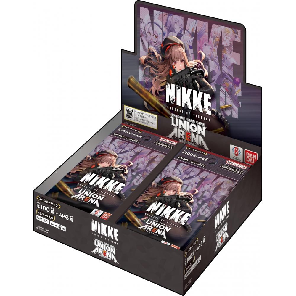 

BANDAI BANDAI UNION ARENA BOOSTER PACK GODDESS OF VICTORY NIKKE [UA18BT] BOX 16 упаковок